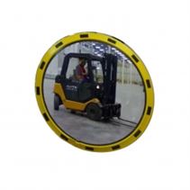 Индустриальное зеркало круглое 600 мм
