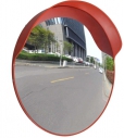 Зеркало дорожное сферическое 800 мм, с козырьком