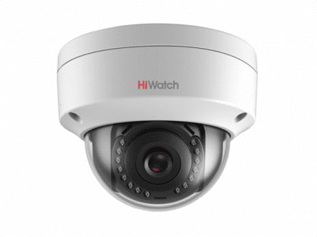 Купольная IP-видеокамера HiWatch DS-I252 с объективом 2,8 мм